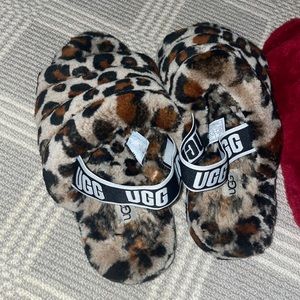 UGG CHEETAH HOUSE SHOES
